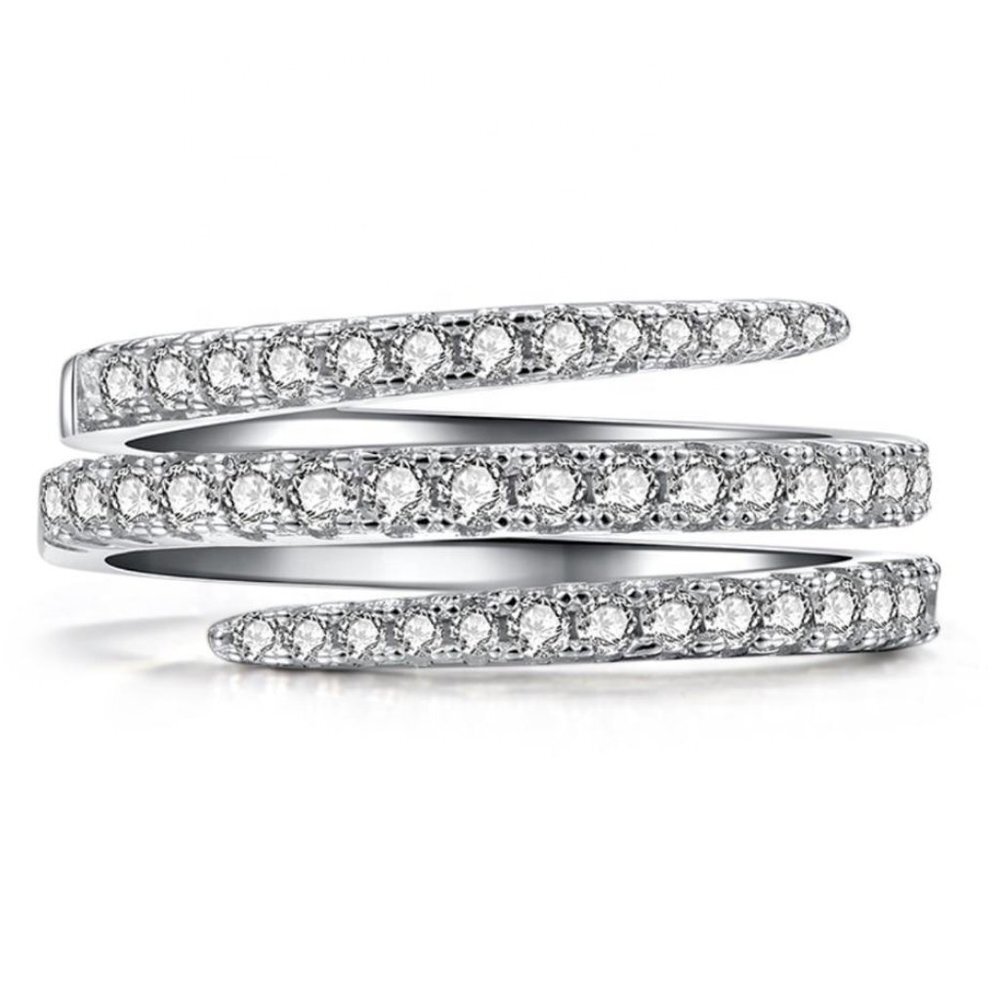 ⚡Fever Macro Pave Beautiful Thin Stackable Rings for Women, MARR9197